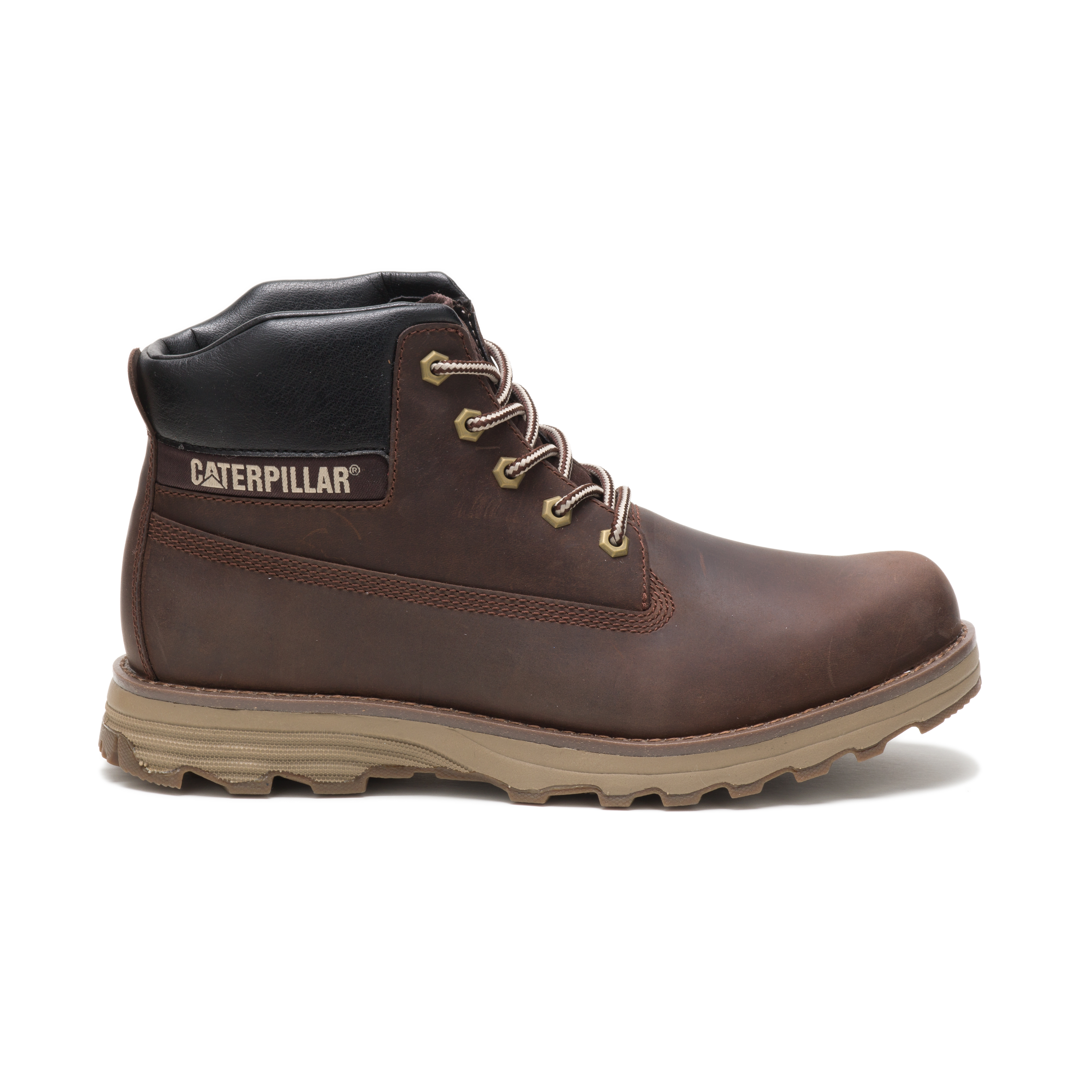 Caterpillar Boots Pakistan Sale - Caterpillar Founder 2.0 Mens Casual Boots Dark Brown (962057-QLD)